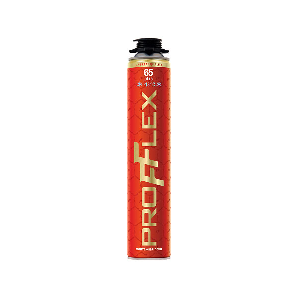 Пена Утеплитель монтажный PROFFLEX  Т-FLEX 850мл. профлекс