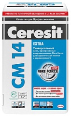 Церезит СМ-14 Клей плиточный EXTRA  25кг. для внутренних и наружных работ.