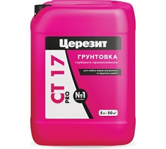 Церезит СТ-17 Грунт  5л.ПРОНИКАЮЩАЯ
