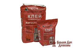 Терракот Клей усиленный жаростойкий 25кг.
